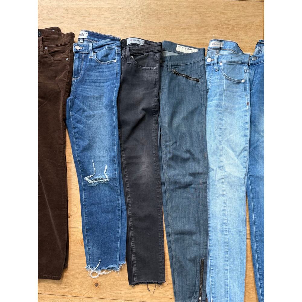 Rag & Bone, Revolve, Madewell, AG, Paige Women's Jeans/Pants Bundle Lot Size 26 - Picture 6 of 16